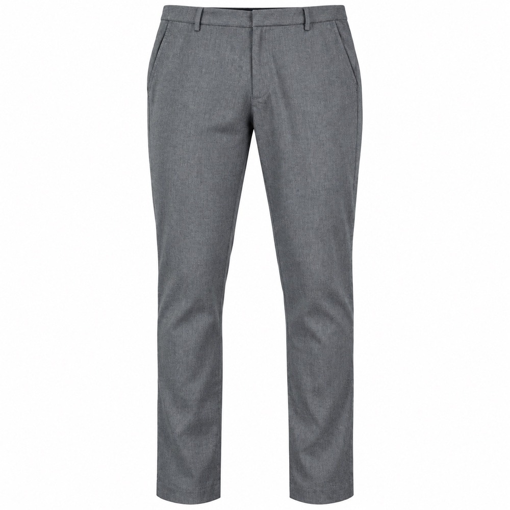 Bonobos Dress Pants Men 34/32 Gray Slim Fit Flat Front Professional Trousers